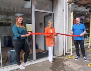 Charity shop opening